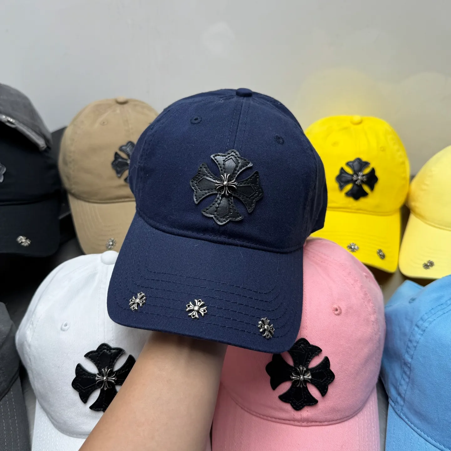 Crow Heart Soft Top Spring and Summer Baseball Cap